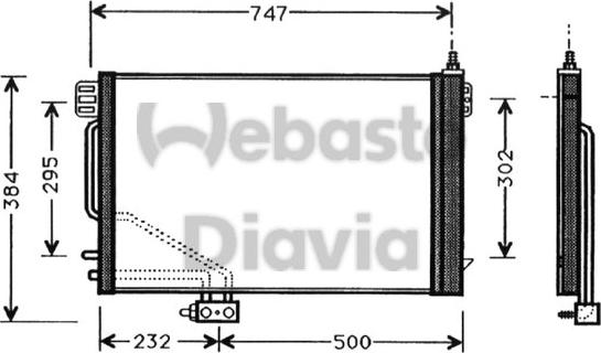 Webasto 82D0225329A - Конденсатор, кондиціонер autozip.com.ua