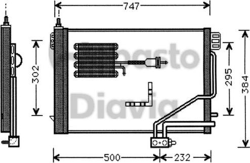 Webasto 82D0226112MA - Конденсатор, кондиціонер autozip.com.ua