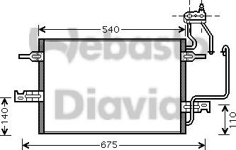 Webasto 82D0226185MA - Конденсатор, кондиціонер autozip.com.ua