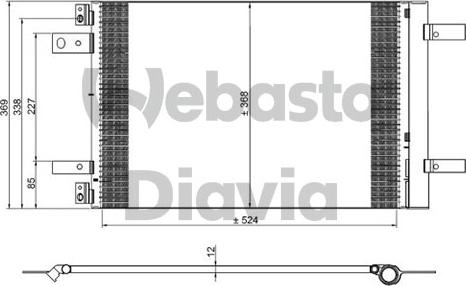 Webasto 82D0226298MA - Конденсатор, кондиціонер autozip.com.ua