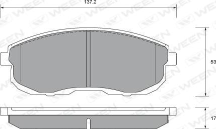 Spidan 31714 - Гальмівні колодки, дискові гальма autozip.com.ua