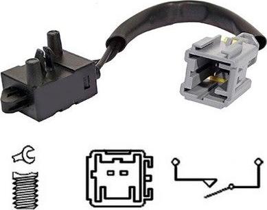 WE PARTS 411630067 - Вимикач ліхтаря сигналу гальмування autozip.com.ua