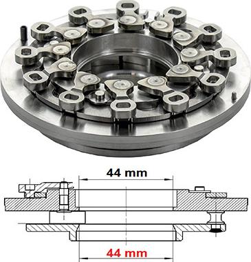 WE PARTS 431380102 - Ремкомплект, нагнітач autozip.com.ua