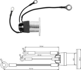 WE PARTS 471480192 - Тягове реле, стартер autozip.com.ua