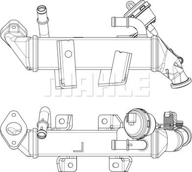 Wilmink Group WG1990032 - Радіатор, рециркуляція ОГ autozip.com.ua