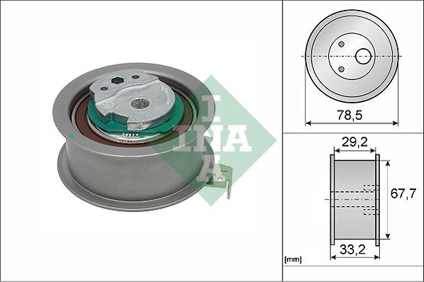 Wilmink Group WG1966369 - Натяжна ролик, ремінь ГРМ autozip.com.ua