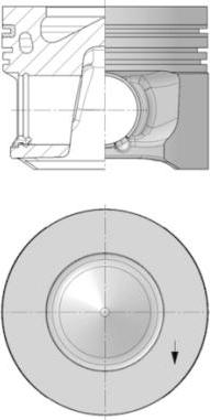 Wilmink Group WG1968051 - Поршень autozip.com.ua