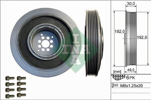 Wilmink Group WG1903374 - Ремінний шків, колінчастий вал autozip.com.ua