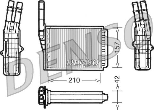 Wilmink Group WG1919980 - Теплообмінник, опалення салону autozip.com.ua