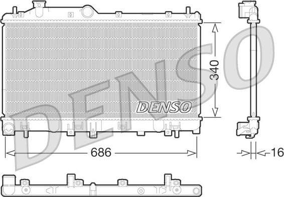 Wilmink Group WG1919561 - Радіатор, охолодження двигуна autozip.com.ua