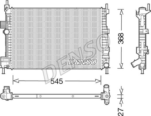 Wilmink Group WG1919043 - Радіатор, охолодження двигуна autozip.com.ua