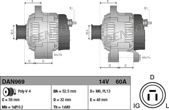 Wilmink Group WG1916938 - Генератор autozip.com.ua