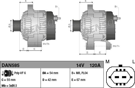 Wilmink Group WG1916890 - Генератор autozip.com.ua