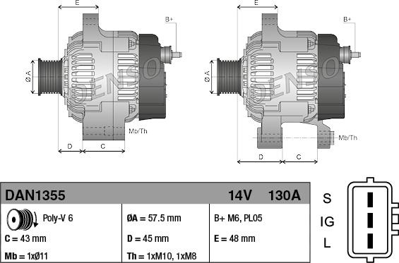 Wilmink Group WG1916839 - Генератор autozip.com.ua