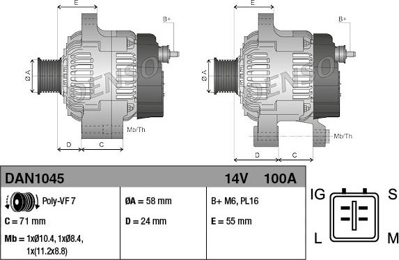 Wilmink Group WG1916736 - Генератор autozip.com.ua