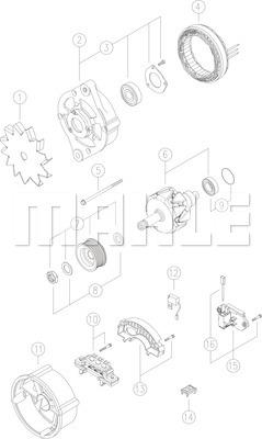 Wilmink Group WG1910340 - Генератор autozip.com.ua