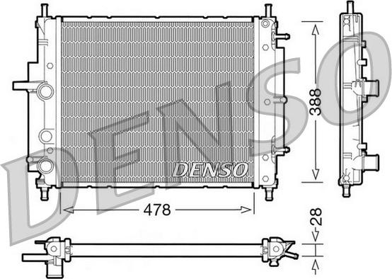 Wilmink Group WG1918952 - Радіатор, охолодження двигуна autozip.com.ua