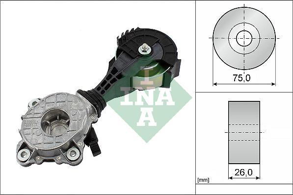 Wilmink Group WG1978457 - Натягувач ременя, клинові зуб. autozip.com.ua