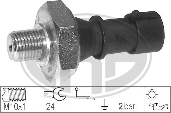 Wilmink Group WG1492519 - Датчик, тиск масла autozip.com.ua