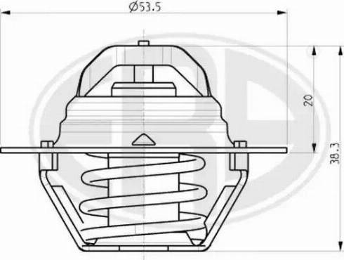 Wilmink Group WG1492717 - Термостат, охолоджуюча рідина autozip.com.ua