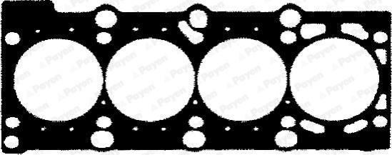 Wilmink Group WG1460598 - Прокладка, головка циліндра autozip.com.ua