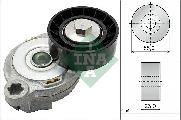 Wilmink Group WG1484458 - Натягувач ременя, клинові зуб. autozip.com.ua