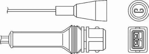 Wilmink Group WG1486473 - Лямбда-зонд, датчик кисню autozip.com.ua