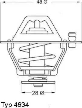 Wilmink Group WG1091561 - Термостат, охолоджуюча рідина autozip.com.ua