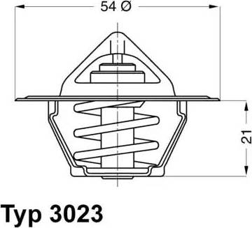 Wilmink Group WG1091568 - Термостат, охолоджуюча рідина autozip.com.ua