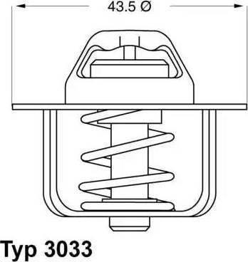 Wilmink Group WG1700003 - Термостат, охолоджуюча рідина autozip.com.ua