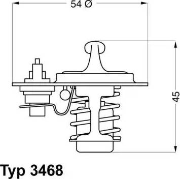 Wilmink Group WG1091606 - Термостат, охолоджуюча рідина autozip.com.ua