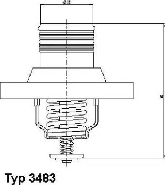 Wilmink Group WG1091613 - Термостат, охолоджуюча рідина autozip.com.ua