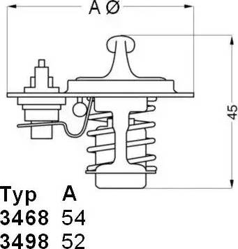 Wilmink Group WG1091617 - Термостат, охолоджуюча рідина autozip.com.ua