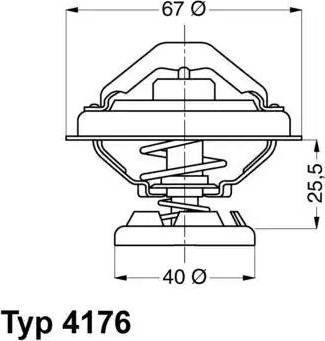 Wilmink Group WG1091686 - Термостат, охолоджуюча рідина autozip.com.ua