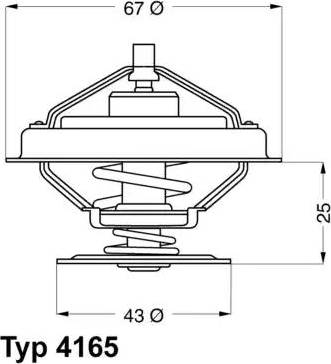 Wilmink Group WG1091679 - Термостат, охолоджуюча рідина autozip.com.ua