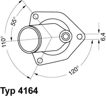 Wilmink Group WG1091678 - Термостат, охолоджуюча рідина autozip.com.ua