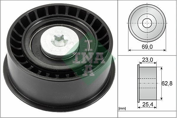 Wilmink Group WG1097468 - Паразитний / Провідний ролик, зубчастий ремінь autozip.com.ua