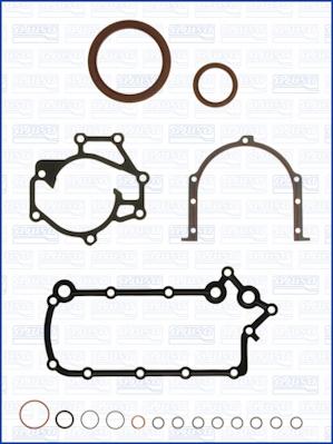 Wilmink Group WG1009544 - Комплект прокладок, блок-картер двигуна autozip.com.ua