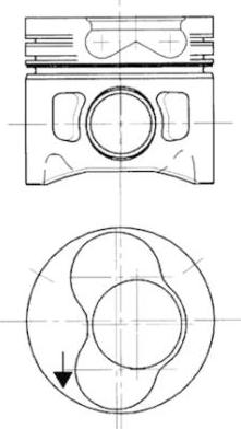 Wilmink Group WG1023132 - Поршень autozip.com.ua