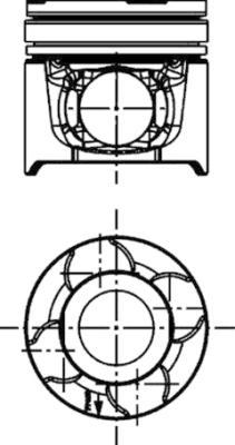 Wilmink Group WG1196141 - Ремонтний комплект, поршень / гільза циліндра autozip.com.ua