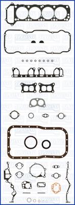 Wilmink Group WG1164685 - Комплект прокладок, двигун autozip.com.ua