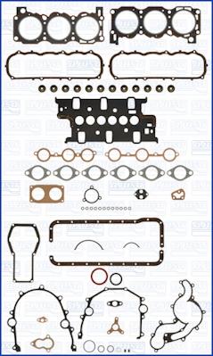 Wilmink Group WG1164879 - Комплект прокладок, двигун autozip.com.ua