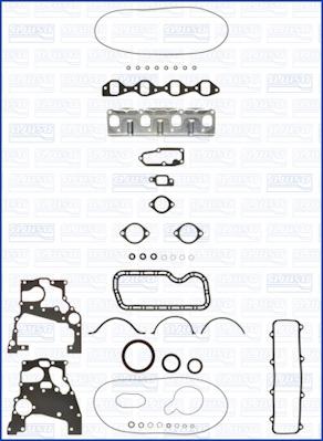 Wilmink Group WG1165868 - Комплект прокладок, двигун autozip.com.ua