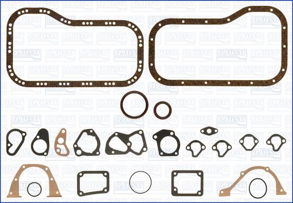 Wilmink Group WG1168230 - Комплект прокладок, блок-картер двигуна autozip.com.ua