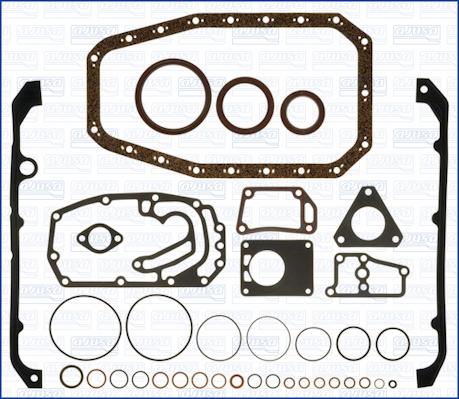 Wilmink Group WG1168706 - Комплект прокладок, блок-картер двигуна autozip.com.ua