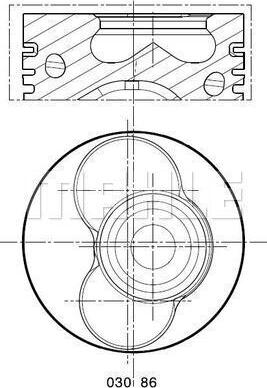 Wilmink Group WG1104427 - Поршень autozip.com.ua