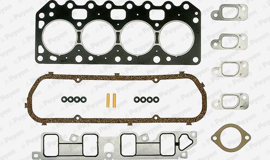 Wilmink Group WG1176906 - Комплект прокладок, головка циліндра autozip.com.ua