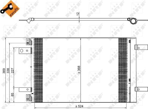 Wilmink Group WG1889137 - Конденсатор, кондиціонер autozip.com.ua