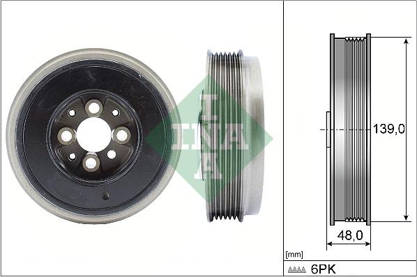 Wilmink Group WG1254388 - Ремінний шків, колінчастий вал autozip.com.ua