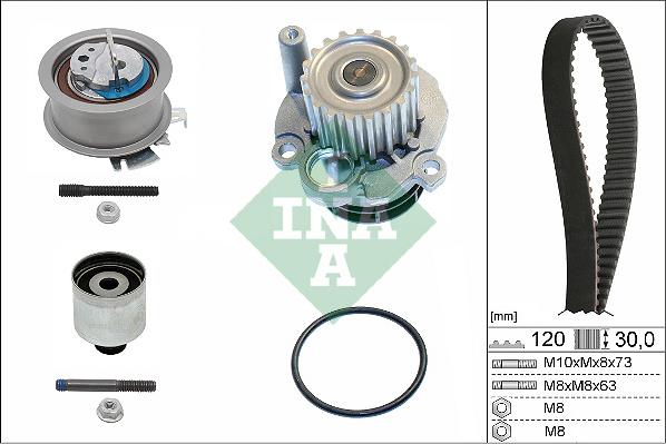 Wilmink Group WG1251434 - Водяний насос + комплект зубчатого ременя autozip.com.ua